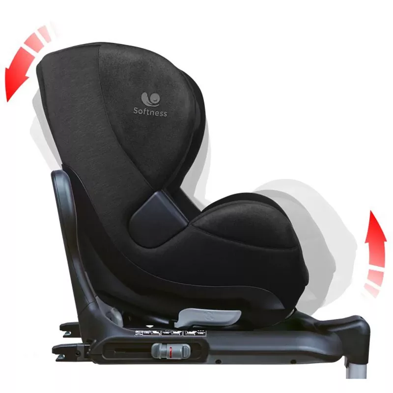 Silla de Auto Renolux Gaïa R129 i-Size Negra